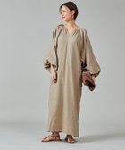【マイカ ディール/MICA & DEAL】の【marmors】gather volume one-piece BEIGE|ID: prp329100004974277 ipo3291000000037293187