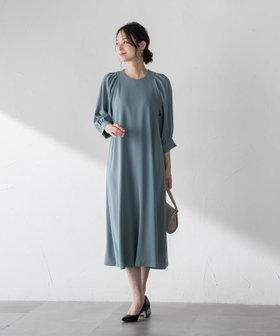 【ロートレ アモン/LAUTRE AMONT】のアチェローザバックサテンワンピース 大人の最旬トレンドファッション＆コーディネート founy(ファウニー) ファッション Fashion レディースファッション Fashion for Women ワンピース Dresses 2026年 2026 2026春夏・S/S Spring/Summer 2026 SS26 エレガント 上品 Elegant 夏 Summer 春 Spring S/S・春夏 SS, Spring/Summer, Warm Season ビジネス 仕事 通勤 Business / Work / Commuting |ID:prp329100004974280