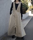 【ユニバーサル オーバーオール/UNIVERSAL OVERALL】のMIX JUMPER SK 大人の最旬トレンドファッション＆コーディネート founy(ファウニー) ファッション Fashion レディースファッション Fashion for Women スカート Skirts インナー Innerwear スニーカー Sneakers, Trainers タートルネック Turtleneck, High Neck 定番 Standard, Basic Item バランス Balance, Style Balance ワーク Workwear, Utility Style 冬 Winter / This Winter おすすめ Recommended / Our Picks thumbnail C.BEIGE|ID: prp329100004974296 ipo3291000000037293260