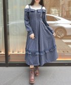 【アクシーズファム/axes femme】のオフショル風ワンピース 紺|ID: prp329100004974298 ipo3291000000037293269