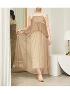 【オル/Olu】のチュールキャミソールセットワンピース ivory|ID: prp329100004974301 ipo3291000000037293279