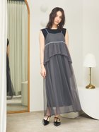 【オル/Olu】のチュールキャミソールセットワンピース black|ID: prp329100004974301 ipo3291000000037293280