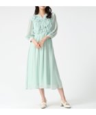 【ミッシュマッシュ/MISCH MASCH】のフリルカラーシアーワンピース MM617409 グリーン|ID: prp329100004974310 ipo3291000000037293309