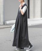【アーバンリサーチ ドアーズ/URBAN RESEARCH DOORS】のFORK SPOON フロントタックフレアワンピース ブラック|ID: prp329100004974316 ipo3291000000037293328