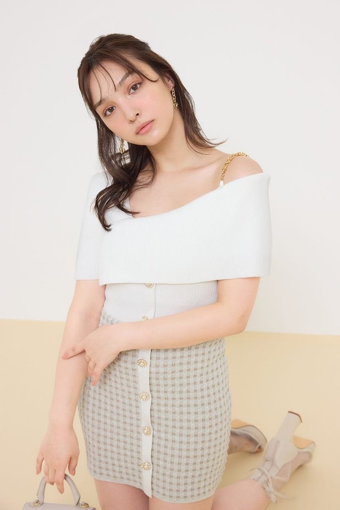 【リエンダ/rienda】のアシンメトリーツイードミニニットワンピース インテリア・キッズ・メンズ・レディースファッション・服の通販 founy(ファウニー) https://founy.com/ ファッション Fashion レディースファッション Fashion for Women ワンピース Dresses ニットワンピース Knit Dresses アシンメトリー Asymmetrical Style サンダル Sandals, Summer Shoes ショルダー Shoulder, Shoulder Strap センター Center, Center Line チェック Check, Plaid, Tartan チェーン Chain, Chain Strap トレンド Trend, Trending Now ビジュー Bijou, Jewel-like Accent フェミニン Feminine, Girly リラックス Relax, Relaxed Fit 再入荷 Restock / Back in Stock |ID: prp329100004974321 ipo3291000000037293346