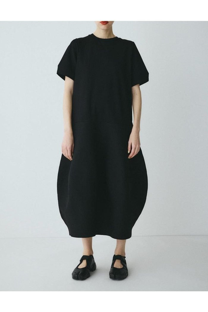 【ヘリンドットサイ/HeRIN.CYE】のDocking balloon hem dress インテリア・キッズ・メンズ・レディースファッション・服の通販 founy(ファウニー) https://founy.com/ ファッション Fashion レディースファッション Fashion for Women ワンピース Dresses フォーマル・パーティードレス・結婚式用ドレス Elegant & Casual Dresses ドッキング Docking, Mixed Material |ID: prp329100004974323 ipo3291000000037293353