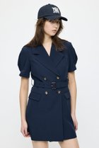 【マウジー/moussy】のTRENCH MINI ドレス 大人の最旬トレンドファッション＆コーディネート founy(ファウニー) ファッション Fashion レディースファッション Fashion for Women ワンピース Dresses フォーマル・パーティードレス・結婚式用ドレス Elegant & Casual Dresses おすすめ Recommended / Our Picks ドレス Dress, One-Piece フロント Front, Front Design 人気 Popular, Best Seller 再入荷 Restock / Back in Stock thumbnail NVY|ID: prp329100004974331 ipo3291000000037293387