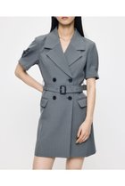 【マウジー/moussy】のTRENCH MINI ドレス 大人の最旬トレンドファッション＆コーディネート founy(ファウニー) ファッション Fashion レディースファッション Fashion for Women ワンピース Dresses フォーマル・パーティードレス・結婚式用ドレス Elegant & Casual Dresses おすすめ Recommended / Our Picks ドレス Dress, One-Piece フロント Front, Front Design 人気 Popular, Best Seller 再入荷 Restock / Back in Stock thumbnail GRY|ID: prp329100004974331 ipo3291000000037293388