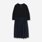 【リズム/R-ISM】の【洗える】ニット*タフタコンビワンピース 大人の最旬トレンドファッション＆コーディネート founy(ファウニー) ファッション Fashion レディースファッション Fashion for Women ワンピース Dresses エレガント 上品 Elegant 洗える Machine Washable カットソー Cut and Sewn Top コンパクト Compact, Small Size サンダル Sandals, Summer Shoes シンプル Simple, Minimal ジョーゼット Georgette, Semi-Sheer Fabric ストレッチ Stretch, Stretchy Fabric タフタ Taffeta, Structured Fabric ドッキング Docking, Mixed Material バランス Balance, Style Balance フィット Fit, Slim Fit フェミニン Feminine, Girly ブルゾン Blouson, Bomber Jacket ポケット Pocket, Pocket Detail おすすめ Recommended / Our Picks thumbnail ブラック|ID: prp329100004974333 ipo3291000000037293394