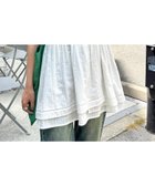 【シーピーシーエム/CPCM】のアソート裾レースキャミチュニック 大人の最旬トレンドファッション＆コーディネート founy(ファウニー) ファッション Fashion レディースファッション Fashion for Women トップス・カットソー Cut & Sew Tops キャミソール&ノースリーブ Camisoles & Sleeveless Tops インナー Innerwear カーディガン Cardigan, Knitwear キャミソール Camisole, Spaghetti Strap Top デニム Denim, Jeans Material 定番 Standard, Basic Item フレア Flare, Flared メッシュ Mesh, Net Fabric レース Lace, Lace Fabric ロング Long, Long-Length おすすめ Recommended / Our Picks thumbnail ホワイトその他2|ID: prp329100004974352 ipo3291000000037293449