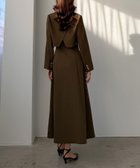 【ジュノア/JUNOAH】のLouere バックスリットショートジャケットsetキャミフレアワンピース 大人の最旬トレンドファッション＆コーディネート founy(ファウニー) ファッション Fashion レディースファッション Fashion for Women アウター Coat / Outerwear Collection レディースジャケット・軽アウター Jackets ジャケット Jacket, Outerwear thumbnail ブラウン|ID: prp329100004974356 ipo3291000000037293466