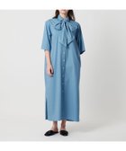 【ユナイテッドアローズ/UNITED ARROWS】のノットリボン シャツ ワンピース ウォッシャブル 大人の最旬トレンドファッション＆コーディネート founy(ファウニー) ファッション Fashion レディースファッション Fashion for Women ワンピース Dresses シャツワンピース / 1枚で着映えコーデ Shirt Dresses ウォッシャブル Machine Washable なめらか Smooth, Silky Texture ブロード Broadcloth, Fine Cotton ベスト Vest, Waistcoat ボックス Boxy, Box Shape リボン Ribbon, Bow リラックス Relax, Relaxed Fit アウトレット Outlet / Clearance おすすめ Recommended / Our Picks エレガント 上品 Elegant thumbnail COBALT|ID: prp329100004974359 ipo3291000000037293479