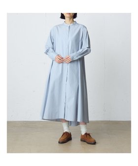 【マーコート/MARcourt】のMidiUmi Aラインバンドカラーシャツワンピース 大人の最旬トレンドファッション＆コーディネート founy(ファウニー) ファッション Fashion レディースファッション Fashion for Women ワンピース Dresses シャツワンピース / 1枚で着映えコーデ Shirt Dresses シンプル Simple, Minimal スニーカー Sneakers, Trainers タイプライター Typewriter Fabric, Crisp Cotton フロント Front, Front Design ポケット Pocket, Pocket Detail ロング Long, Long-Length 今季 This Season, Current Season 再入荷 Restock / Back in Stock 定番 Standard, Basic Item 無地 Plain, Solid Color 長袖 Long Sleeve, Full Sleeve |ID:prp329100004974369