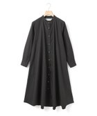 【マーコート/MARcourt】のMidiUmi Aラインバンドカラーシャツワンピース 大人の最旬トレンドファッション＆コーディネート founy(ファウニー) ファッション Fashion レディースファッション Fashion for Women ワンピース Dresses シャツワンピース / 1枚で着映えコーデ Shirt Dresses シンプル Simple, Minimal スニーカー Sneakers, Trainers タイプライター Typewriter Fabric, Crisp Cotton フロント Front, Front Design ポケット Pocket, Pocket Detail ロング Long, Long-Length 今季 This Season, Current Season 再入荷 Restock / Back in Stock 定番 Standard, Basic Item 無地 Plain, Solid Color 長袖 Long Sleeve, Full Sleeve thumbnail ブラック|ID: prp329100004974369 ipo3291000000037293519