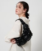 【ユナイテッドアローズ/UNITED ARROWS】のギャザー ムーン ワンショルダーバッグ 大人の最旬トレンドファッション＆コーディネート founy(ファウニー) ファッション Fashion レディースファッション Fashion for Women バッグ Bags ギャザー Gathered, Ruffled 今季 This Season, Current Season シルバー Silver, Metallic Silver スウェット / スエット Sweatshirt, Sweatwear 財布 Wallet, Purse デニム Denim, Jeans Material トレンド Trend, Trending Now ハーフ Half, Half-Length フェミニン Feminine, Girly ポケット Pocket, Pocket Detail アウトレット Outlet / Clearance thumbnail BLACK|ID: prp329100004974384 ipo3291000000037293573