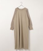 【ベイフロー/BAYFLOW】のWEB限定 カットワンピース 大人の最旬トレンドファッション＆コーディネート founy(ファウニー) ファッション Fashion レディースファッション Fashion for Women ワンピース Dresses おすすめ Recommended / Our Picks アクセサリー Fashion Accessories カットソー Cut and Sewn Top シンプル Simple, Minimal スニーカー Sneakers, Trainers スリーブ Sleeve, Long Sleeve / Short Sleeve デニム Denim, Jeans Material ワッフル Waffle, Waffle Knit thumbnail ベージュ55|ID: prp329100004974388 ipo3291000000037293583