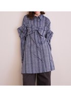 【コエル/COEL】のビスチェ付きミニワンピース 大人の最旬トレンドファッション＆コーディネート founy(ファウニー) ファッション Fashion レディースファッション Fashion for Women ワンピース Dresses おすすめ Recommended / Our Picks シンプル Simple, Minimal ストライプ Stripe, Striped Pattern ビスチェ Bustier, Corset Top リボン Ribbon, Bow 人気 Popular, Best Seller 今季 This Season, Current Season thumbnail ブルー|ID: prp329100004974402 ipo3291000000037293633