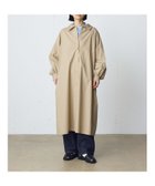 【マーコート/MARcourt】のMidiUmi コートワンピース 大人の最旬トレンドファッション＆コーディネート founy(ファウニー) ファッション Fashion レディースファッション Fashion for Women アウター Coat / Outerwear Collection コート・ロングコート・ピーコート Long Coats, Peacoats & More ギャザー Gathered, Ruffled タイプライター Typewriter Fabric, Crisp Cotton フロント Front, Front Design ポケット Pocket, Pocket Detail レギュラー Regular, Standard Fit 無地 Plain, Solid Color 長袖 Long Sleeve, Full Sleeve thumbnail ベージュ|ID: prp329100004974405 ipo3291000000037293642