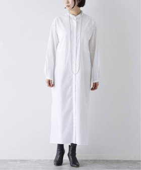 【スピック&スパン/Spick & Span】の《追加2》シャツドレス 大人の最旬トレンドファッション＆コーディネート founy(ファウニー) ファッション Fashion レディースファッション Fashion for Women トップス・カットソー Cut & Sew Tops シャツ・ブラウス・オフィスカジュアル Elegant Blouses & Button-Ups ワンピース Dresses フォーマル・パーティードレス・結婚式用ドレス Elegant & Casual Dresses カフス Cuff Design シンプル Simple, Minimal スリット Slit, Slit Detail スリーブ Sleeve, Long Sleeve / Short Sleeve ドレス Dress, One-Piece バルーン Balloon, Balloon Silhouette モダン Modern, Contemporary ループ Loop, Loop Knit エレガント 上品 Elegant 羽織 Haori, Light Jacket |ID:prp329100004974414