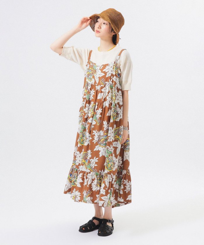 【ビームス ウイメン/BEAMS】の【別注】SUN SURF / ノースリーブ キャミ ワンピース インテリア・キッズ・メンズ・レディースファッション・服の通販 founy(ファウニー) https://founy.com/ ファッション Fashion レディースファッション Fashion for Women ワンピース Dresses キャミソールワンピース Camisole Dresses アロハ Aloha インナー Innerwear キャミ Camisole, Cami Top キャミソール Camisole, Spaghetti Strap Top ノースリーブ Sleeveless, No-Sleeve プリント Print, Printed Pattern 別注 Limited Edition, Custom Order モチーフ Motif, Design Theme モノトーン Monotone, Black and White リゾート Resort, Vacation Style リラックス Relax, Relaxed Fit おすすめ Recommended / Our Picks 夏 Summer |ID: prp329100004974431 ipo3291000000037293725