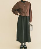 【アイテムズアーバンリサーチ/ITEMS URBAN RESEARCH】の『イージーケア』マルチWAYダンボールカーディガンワンピース ブラウン|ID: prp329100004974432 ipo3291000000037293729