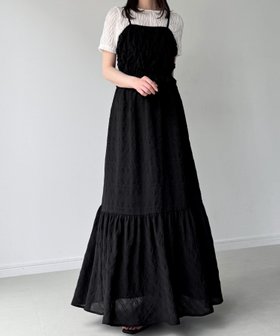 【ジュノア/JUNOAH】のシャーリングベアキャミワンピース 大人の最旬トレンドファッション＆コーディネート founy(ファウニー) ファッション Fashion レディースファッション Fashion for Women ワンピース Dresses キャミソールワンピース Camisole Dresses ウォッシュ Washed Finish タンブラー Tumbler, Travel Mug ダメージ Distressed, Destroyed ネップ Nepp, Slub Yarn プリント Print, Printed Pattern おすすめ Recommended / Our Picks |ID:prp329100004974433