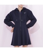 【ジルバイジルスチュアート/JILL by JILLSTUART】のダイバーフーディーミニワンピース ネイビー|ID: prp329100004974434 ipo3291000000037293738