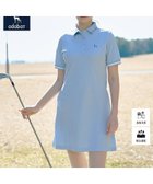 【アダバット/adabat】の【ADABAT NAVY】吸水速乾/接触冷感 カノコポロえりワンピース 大人の最旬トレンドファッション＆コーディネート founy(ファウニー) ファッション Fashion レディースファッション Fashion for Women ワンピース Dresses コレクション Collection, Seasonal Line 吸水 Absorbent, Quick-Dry ストレッチ Stretch, Stretchy Fabric スマート Smart, Elegant ポケット Pocket, Pocket Detail エレガント 上品 Elegant ゴルフ Golf thumbnail サックスブルー|ID: prp329100004974445 ipo3291000000037293772