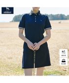【アダバット/adabat】の【ADABAT NAVY】吸水速乾/接触冷感 カノコポロえりワンピース 大人の最旬トレンドファッション＆コーディネート founy(ファウニー) ファッション Fashion レディースファッション Fashion for Women ワンピース Dresses コレクション Collection, Seasonal Line 吸水 Absorbent, Quick-Dry ストレッチ Stretch, Stretchy Fabric スマート Smart, Elegant ポケット Pocket, Pocket Detail エレガント 上品 Elegant ゴルフ Golf thumbnail ネイビー|ID: prp329100004974445 ipo3291000000037293773