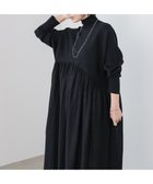 【バブ ブージュルード/Bab Bou Jeloud】のギャザーニットワンピース BLACK|ID: prp329100004974473 ipo3291000000037293872