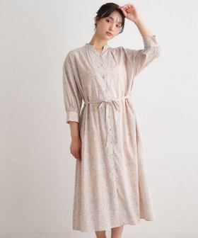 【ローラアシュレイ/LAURA ASHLEY】の【洗える/同柄アイテムあり】ハービー フィールド柄ワンピース 大人の最旬トレンドファッション＆コーディネート founy(ファウニー) ファッション Fashion レディースファッション Fashion for Women ワンピース Dresses オレンジ Orange 春 Spring 洗える Machine Washable カーディガン Cardigan, Knitwear キャミソール Camisole, Spaghetti Strap Top サンダル Sandals, Summer Shoes シューズ Shoes, Footwear スニーカー Sneakers, Trainers ハンド Hand, Handmade バレエ Ballet, Ballet Style プリント Print, Printed Pattern ペチコート Petticoat, Underskirt ポケット Pocket, Pocket Detail リボン Ribbon, Bow リラックス Relax, Relaxed Fit S/S・春夏 SS, Spring/Summer, Warm Season 夏 Summer |ID:prp329100004974480