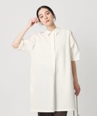 【ビューティ&ユース ユナイテッドアローズ/BEAUTY&YOUTH / UNITED ARROWS】のコットンナイロン ミニ シャツワンピース WHITE|ID: prp329100004974491 ipo3291000000037293924