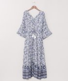 【アミナコレクション/Amina Collection】の【チャイハネ】アシューナワンピース 大人の最旬トレンドファッション＆コーディネート founy(ファウニー) ファッション Fashion レディースファッション Fashion for Women ワンピース Dresses インド Indian Textile エレガント 上品 Elegant ペイズリー Paisley, Ethnic Pattern ボーダー Border, Stripe リゾート Resort, Vacation Style thumbnail ホワイト|ID: prp329100004974497 ipo3291000000037293950