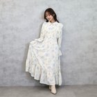 【セシルマクビー/CECIL McBEE】の花柄シャツフリルワンピース アイボリー|ID: prp329100004974509 ipo3291000000037293993