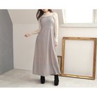 【セシルマクビー/CECIL McBEE】のバイアスチェック バックリボンキャミジャンスカ ベージュ|ID: prp329100004974514 ipo3291000000037294011