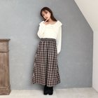 【セシルマクビー/CECIL McBEE】のリブツイストチェックドッキングワンピース ブラック|ID: prp329100004974518 ipo3291000000037294024