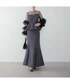 【レジャ/Leja】のボリュームチュールスリーブペプラムマーメイドセットアップドレス結婚式 パーティー GRAYBLUE|ID: prp329100004974532 ipo3291000000037294088