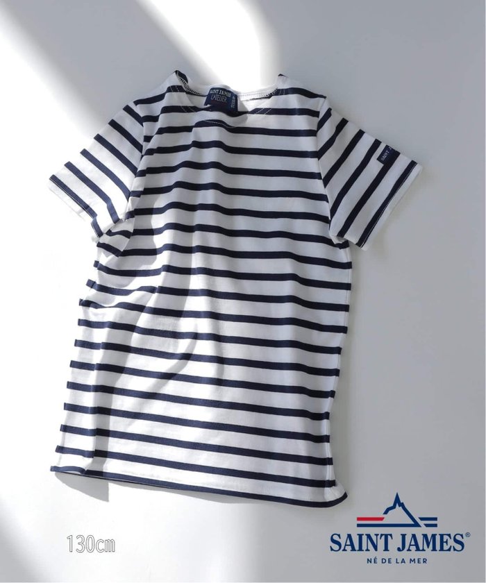 【イエナアンファン/IENA ENFANT / KIDS】の【saint james/セントジェームス】 LEVANT MOD E B カットソー インテリア・キッズ・メンズ・レディースファッション・服の通販 founy(ファウニー) https://founy.com/ ファッション Fashion キッズファッション Fashion for Kids トップス・カットソー Cut & Sew Tops カットソー Cut and Sewn Top コンパクト Compact, Small Size サマー Summer, Summer Style シンプル Simple, Minimal スマート Smart, Elegant ベーシック Basic, Essential 夏 Summer |ID: prp329100004974576 ipo3291000000037294382