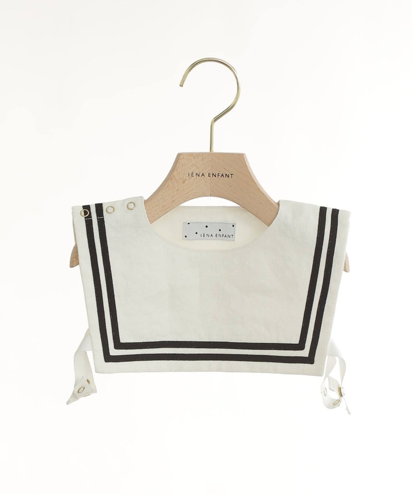 【イエナアンファン/IENA ENFANT / KIDS】の【BASIC】セーラースタイベスト baby インテリア・キッズ・メンズ・レディースファッション・服の通販 founy(ファウニー) 　ファッション　Fashion　キッズファッション　Fashion for Kids　オックス　Oxford Fabric　シンプル　Simple, Minimal　スマート　Smart, Elegant　フィット　Fit, Slim Fit　ベスト　Vest, Waistcoat　モノトーン　Monotone, Black and White　ホワイト|ID: prp329100004974584 ipo3291000000037294413