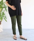 【アンドミー/andme / KIDS】の【マタニティ】ストレッチ テーパードパンツ カーキ|ID: prp329100004974597 ipo3291000000037294525