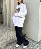 【その他のブランド/Other】の【マタニティ】セルフカットリブストレートパンツ 楽々パンツ ウエストゴムパンツ ブラック|ID: prp329100004974621 ipo3291000000037294632