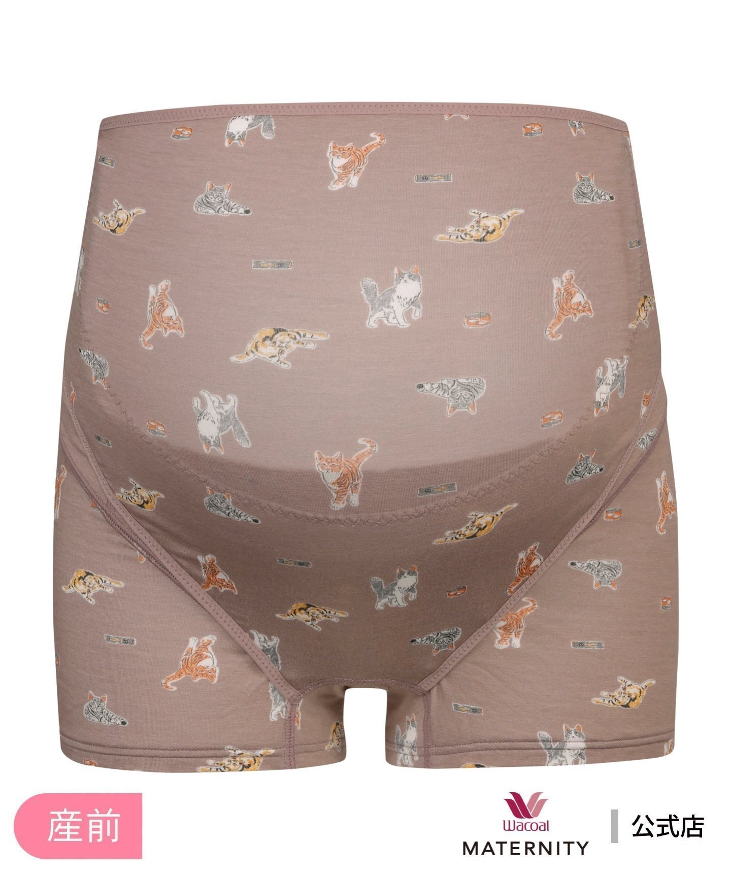 【ワコールマタニティ/Wacoal MATERNITY / KIDS】のワコール マタニティ 【Waninal】ワニナル 妊婦帯・パンツタイプ インテリア・キッズ・メンズ・レディースファッション・服の通販 founy(ファウニー) 　ファッション　Fashion　キッズファッション　Fashion for Kids　ボトムス　Bottoms　ショート　Short, Short Length　なめらか　Smooth, Silky Texture　猫　Cat, Kitty　プリント　Print, Printed Pattern　ボトム　Bottoms, Lower Wear　犬　Dog　BR|ID: prp329100004974653 ipo3291000000037294761