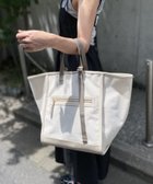 【スーパーサンクスボックス/SUPERTHANKS BOX / KIDS】のバイカラーキャンバスマザーズバッグ 大人の最旬トレンドファッション＆コーディネート founy(ファウニー) ファッション Fashion キッズファッション Fashion for Kids キャンバス Canvas, Canvas Fabric 軽量 Lightweight, Ultra Light スマート Smart, Elegant 財布 Wallet, Purse 手帳 Planner, Notebook フロント Front, Front Design ポケット Pocket, Pocket Detail おすすめ Recommended / Our Picks エレガント 上品 Elegant ビジネス 仕事 通勤 Business / Work / Commuting thumbnail NATURAL/BEIGE|ID: prp329100004974656 ipo3291000000037294772