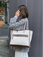 【スーパーサンクスボックス/SUPERTHANKS BOX / KIDS】のバイカラーキャンバスマザーズバッグ 大人の最旬トレンドファッション＆コーディネート founy(ファウニー) ファッション Fashion キッズファッション Fashion for Kids キャンバス Canvas, Canvas Fabric 軽量 Lightweight, Ultra Light スマート Smart, Elegant 財布 Wallet, Purse 手帳 Planner, Notebook フロント Front, Front Design ポケット Pocket, Pocket Detail おすすめ Recommended / Our Picks エレガント 上品 Elegant ビジネス 仕事 通勤 Business / Work / Commuting thumbnail BEIGE/MOCHA|ID: prp329100004974657 ipo3291000000037294776
