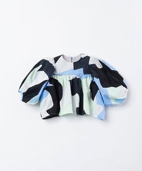 【トリコテ/Tricote / KIDS】のPUZZLE PUFF SLEEVES 大人の最旬トレンドファッション＆コーディネート founy(ファウニー) ファッション Fashion キッズファッション Fashion for Kids |ID:prp329100004974681