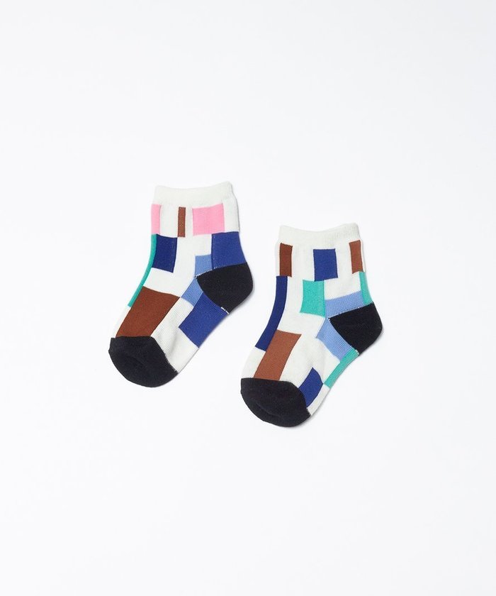 【トリコテ/Tricote / KIDS】のRANDOM PATCH SOCKS (KIDS) インテリア・キッズ・メンズ・レディースファッション・服の通販 founy(ファウニー) https://founy.com/ ファッション Fashion キッズファッション Fashion for Kids ベビー Baby, Babywear |ID: prp329100004974682 ipo3291000000037294864