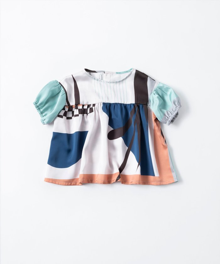【トリコテ/Tricote / KIDS】のSILHOUETTE GATHER OVER TOPS インテリア・キッズ・メンズ・レディースファッション・服の通販 founy(ファウニー) https://founy.com/ ファッション Fashion キッズファッション Fashion for Kids トップス・カットソー Cut & Sew Tops スカーフ Scarf, Neckwear エレガント 上品 Elegant 定番 Standard, Basic Item |ID: prp329100004974683 ipo3291000000037294867