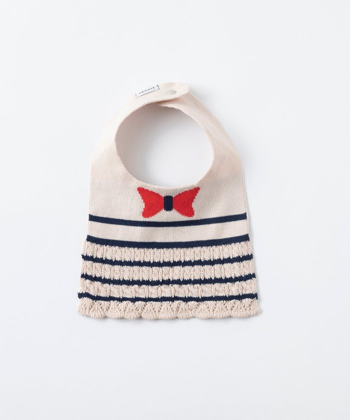 【トリコテ/Tricote / KIDS】のFRILL BIB インテリア・キッズ・メンズ・レディースファッション・服の通販 founy(ファウニー) https://founy.com/ ファッション Fashion キッズファッション Fashion for Kids |ID: prp329100004974686 ipo3291000000037294879