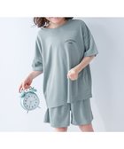 【デビロック/devirock / KIDS】の【涼感 サラッとメッシュ】ワンマイルにもおすすめ 着丈が選べるパジャマ 26SS 大人の最旬トレンドファッション＆コーディネート founy(ファウニー) ファッション Fashion キッズファッション Fashion for Kids カラフル Colorful Design シンプル Simple, Minimal ストレッチ Stretch, Stretchy Fabric セットアップ Set-Up, Coordinated Outfit パジャマ Pajamas, Sleepwear メッシュ Mesh, Net Fabric おすすめ Recommended / Our Picks 夏 Summer 2026年 2026 2026春夏・S/S Spring/Summer 2026 SS26 thumbnail 007-ショート-ダスティブルー|ID: prp329100004974703 ipo3291000000037294996