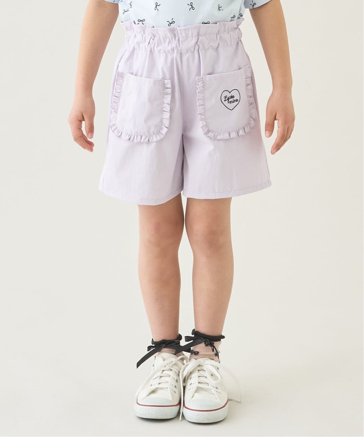 【ナルミヤ オンライン/NARUMIYA ONELINE / KIDS】の【水陸両用】【街でも海でも】フリルポケット付きショートパンツ インテリア・キッズ・メンズ・レディースファッション・服の通販 founy(ファウニー) 　ファッション　Fashion　キッズファッション　Fashion for Kids　ボトムス　Bottoms　ショート　Short, Short Length　スニーカー　Sneakers, Trainers　フリル　Frill, Ruffle　ポケット　Pocket, Pocket Detail　ラベンダー　Lavender　ラベンダー|ID: prp329100004974704 ipo3291000000037295002